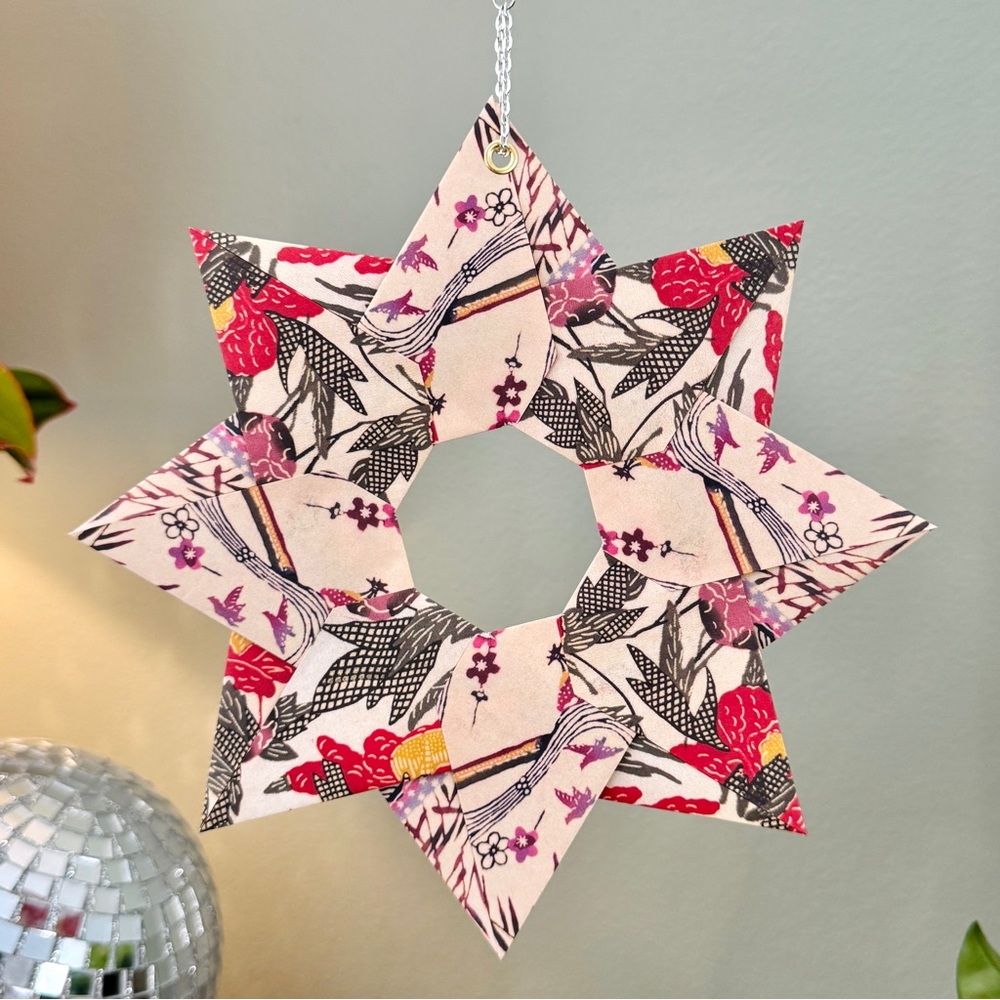 Origami Ornament #S20 - Large Star